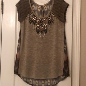 Miss Me embellished Shirt